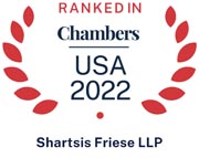 Ranked in Chambers USA 2022 - Shartsis Friese LLP